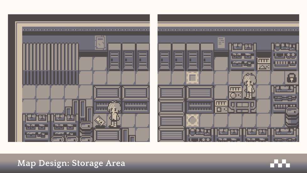 Map Design: Storage Area