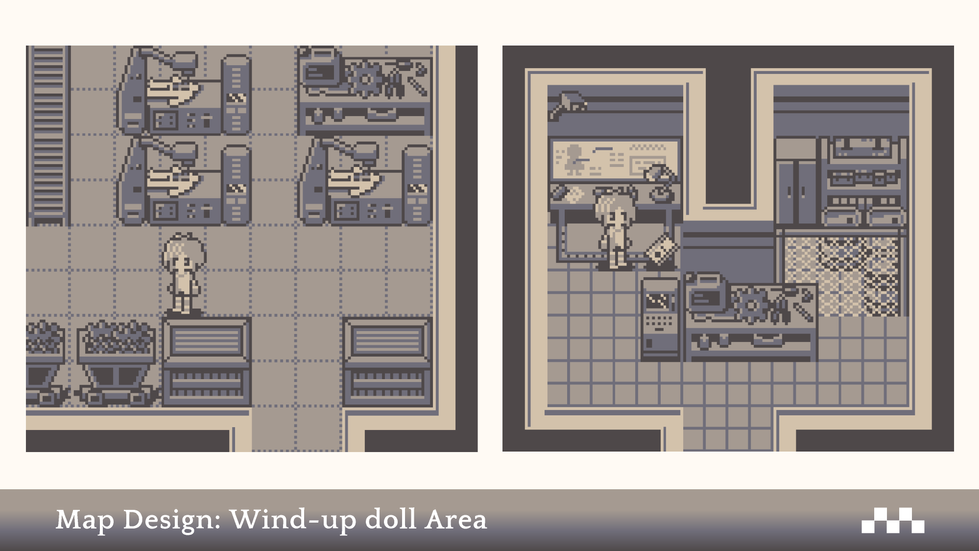 Map Design: Wind-up doll Area