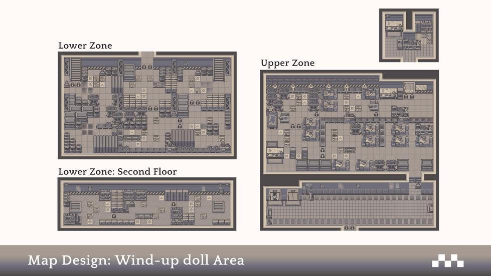 Map Design: Wind-up doll Area