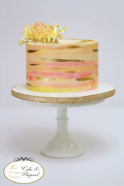 Water color Buttercream