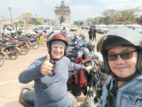 ​Exploring Vientiane: A Private Motorbike Journey
