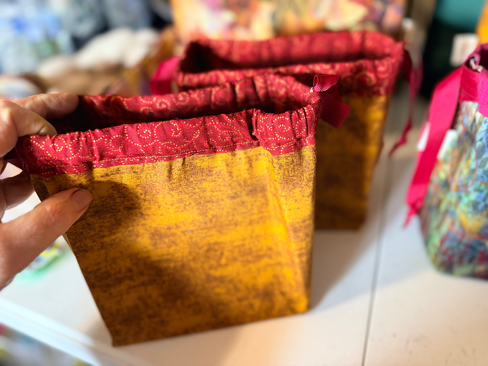 Thumbnail: Fall Leaves Project Bags