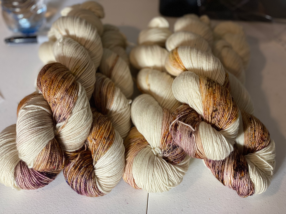 Thumbnail: “Misty Morning Moonshine” Fingering/ DK/Worsted Yarn