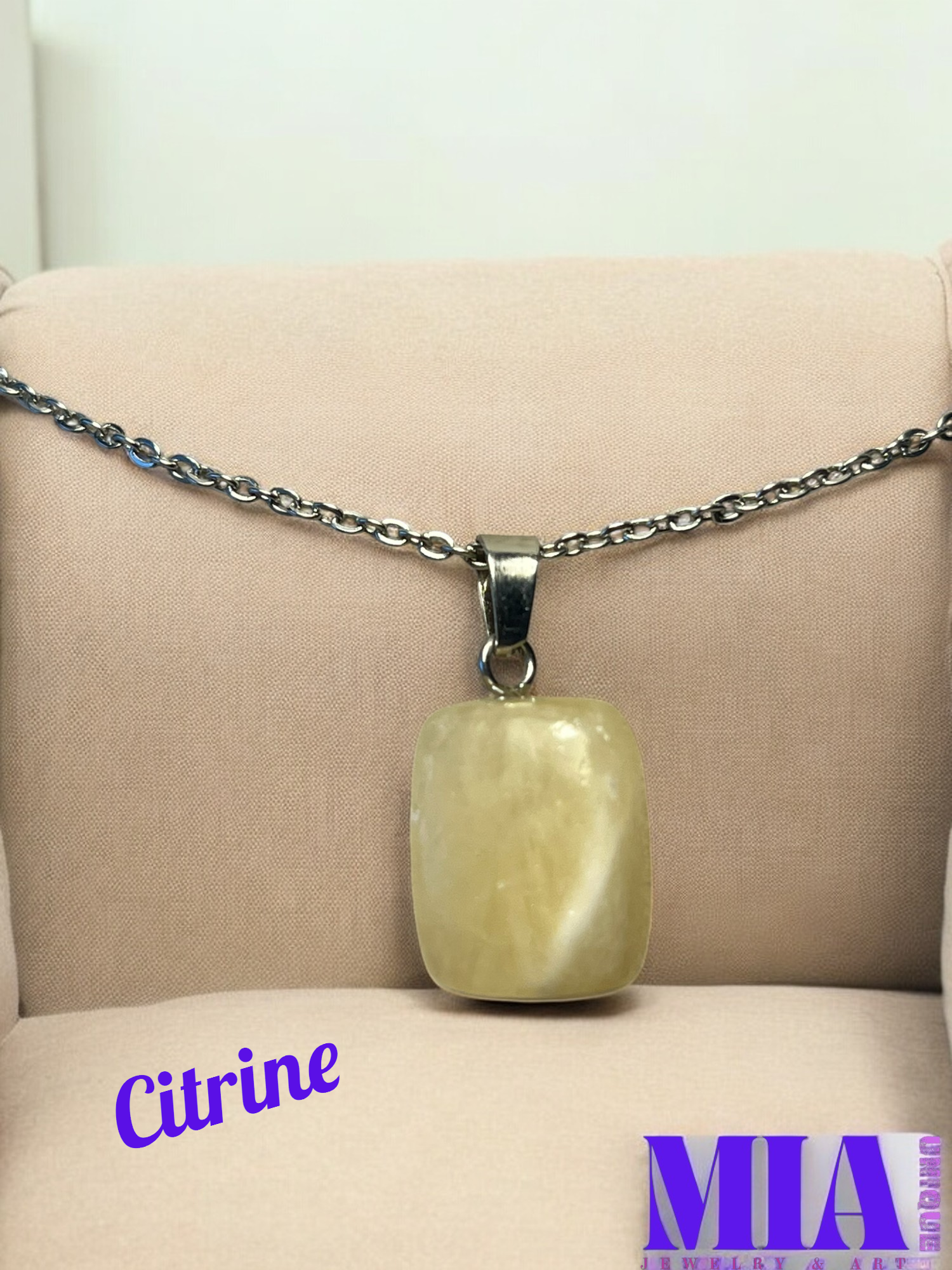 Citrine Kolye