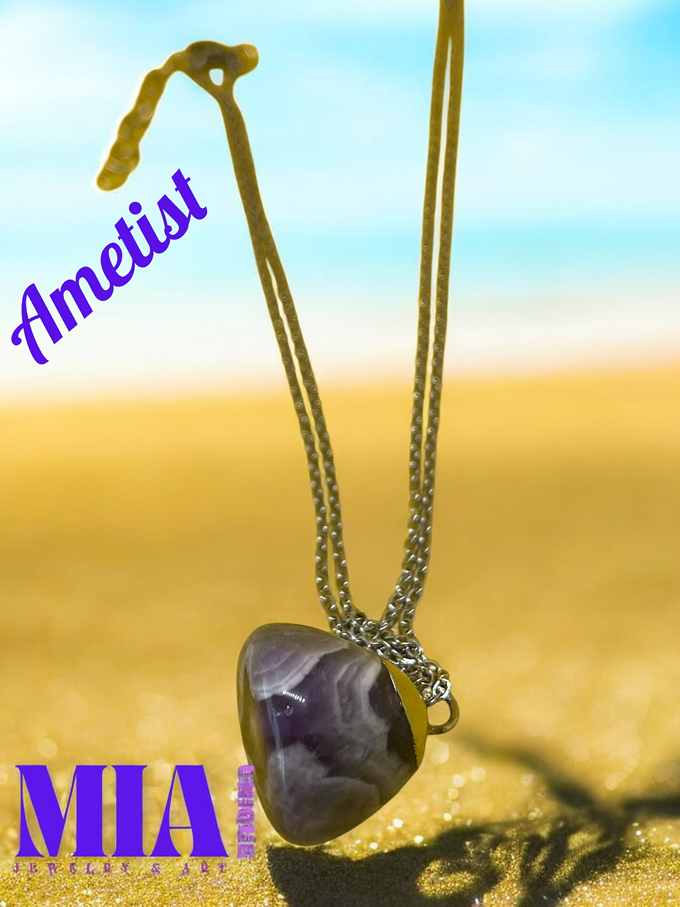 Ametist Kolye