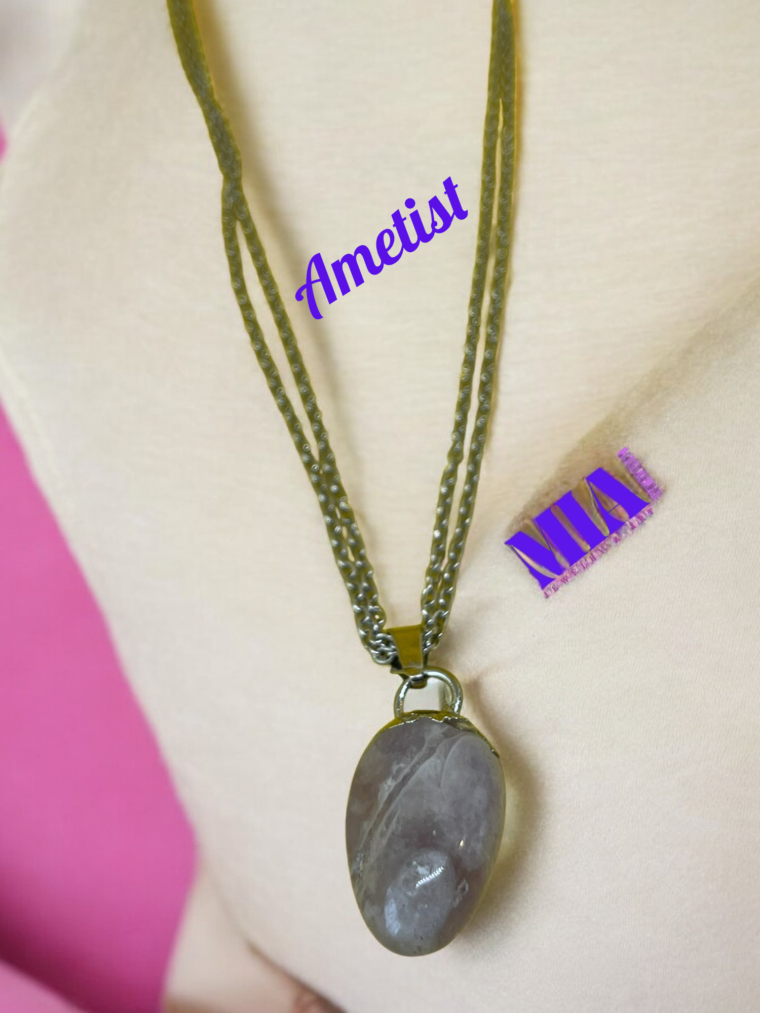 Ametist Kolye