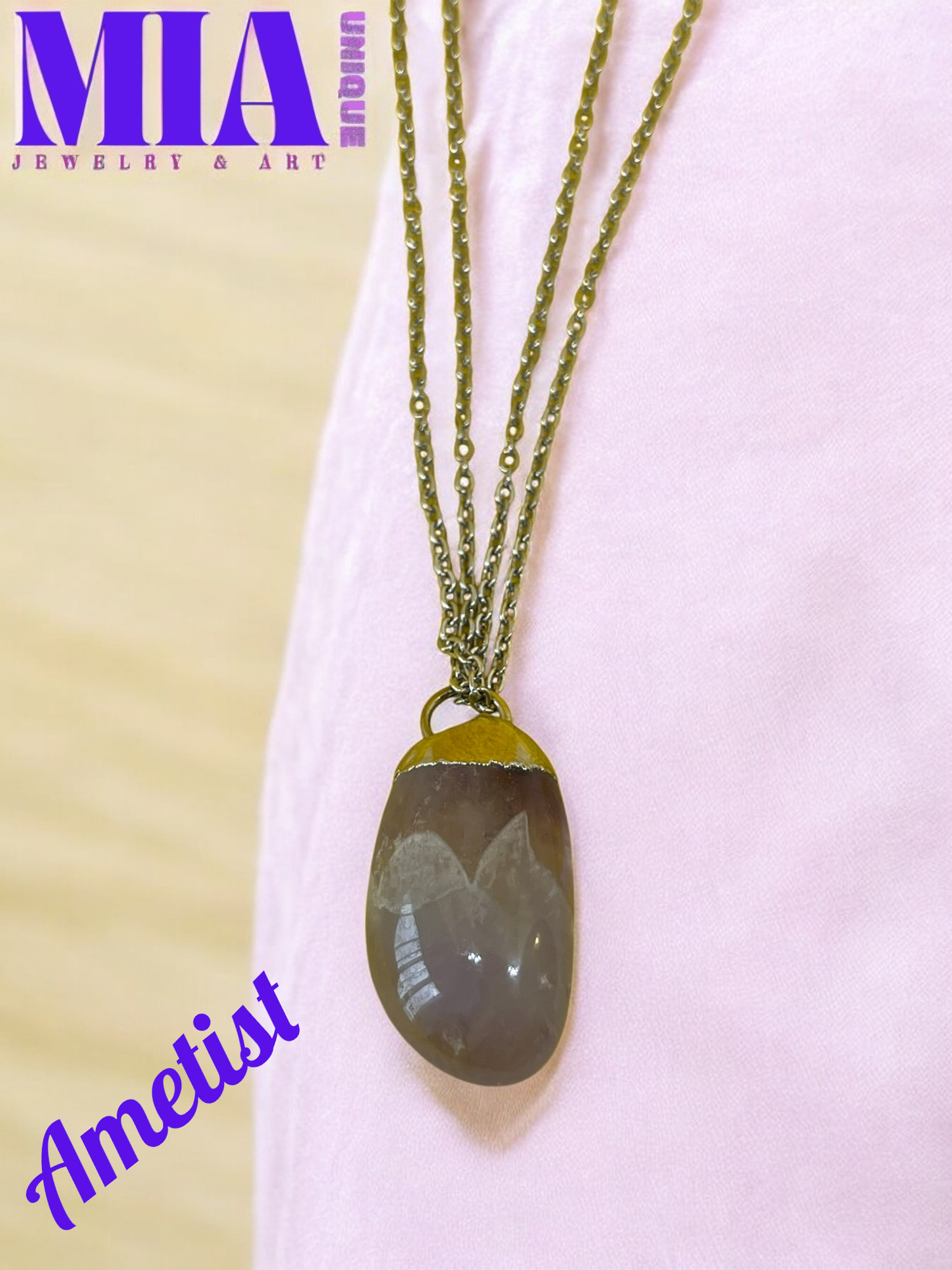 Ametist Kolye