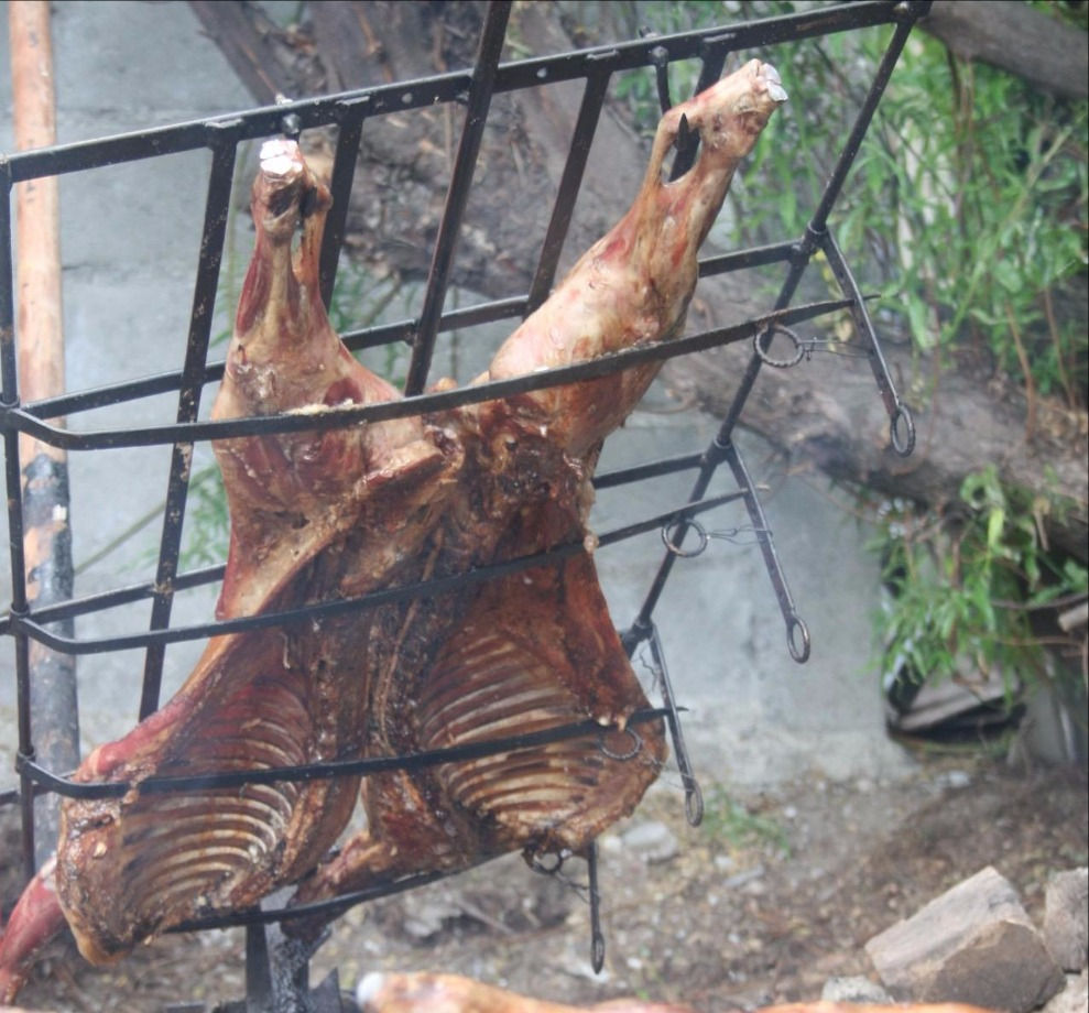 Asado de Cordero al Palo