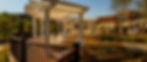 outdoor deck with large pergola