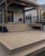 Composite deck material