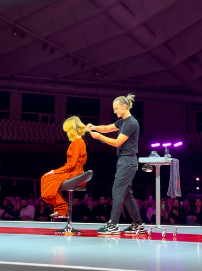 hair community greece beautycrew.tv at wella event 