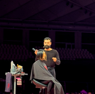 hair community greece beautycrew.tv at wella event 