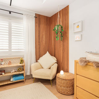 Beautifully designed corner of a room