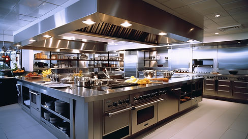 Professional restaurant kitchen design