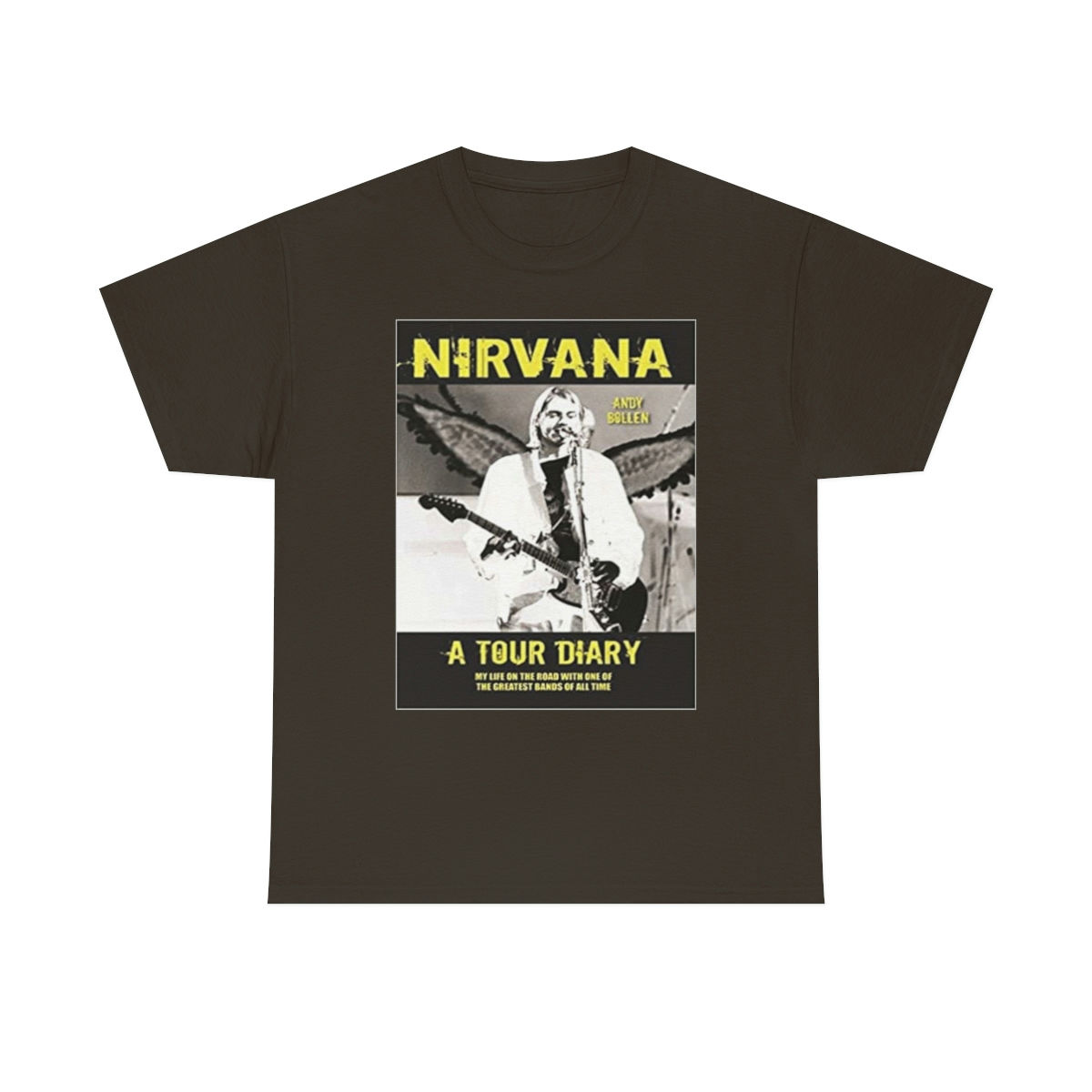 Nirvana Tour Diary Unisex Heavy Cotton Tee