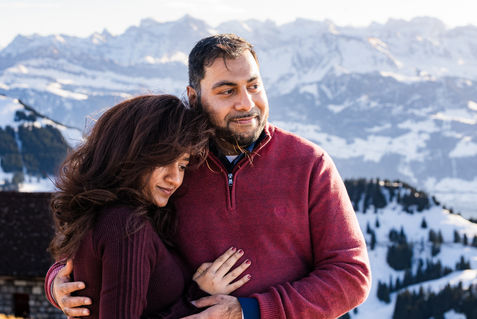 couple shooting lucerne