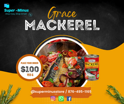 Grace Mackerel Place Your Order - Super Minus Ads