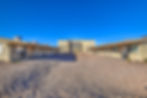 Front of apartment community