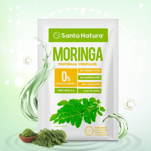 MORINGA CON PROTEÍNAS VEGETALES