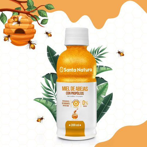MIEL DE ABEJAS CON PROPÓLEOS
