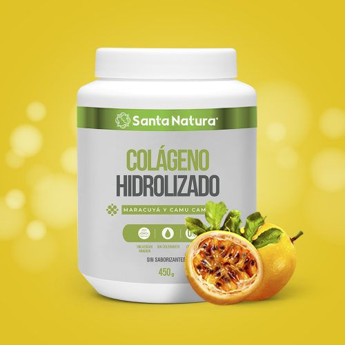 COLÁGENO HIDROLIZADO MARACUYÁ Y CAMU CAMU