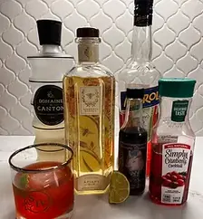 Cranberry Ginger Negroni