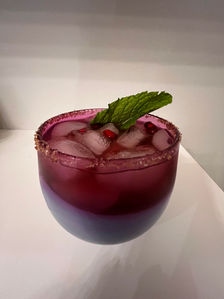 Spiced Pomegranate Ginger Paloma
