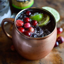 Cranberry Ginger Moscow Mule