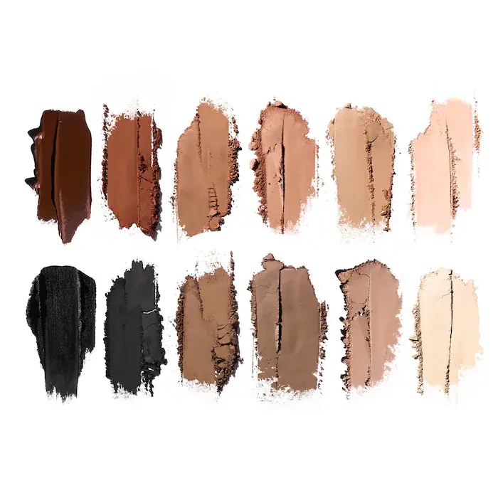 Patrick TA major dimension III matte eyeshadow palette swatches - beauty station by rafia