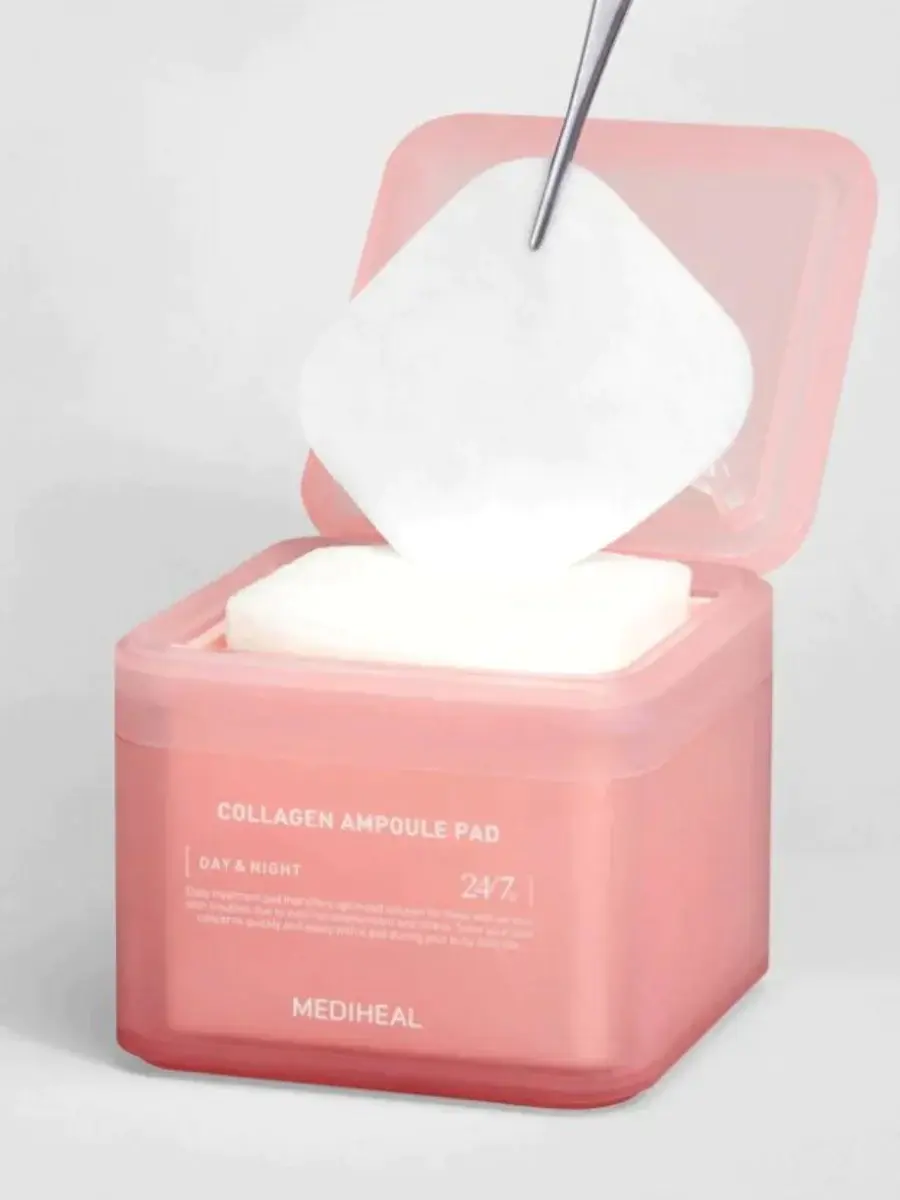 mediheal collagen ampoule pad set