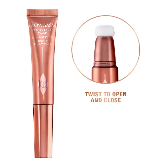 Thumbnail: Charlotte tilbury glowgasm beauty highlighter wand pinkgasm how to use it- beauty treats by hamna