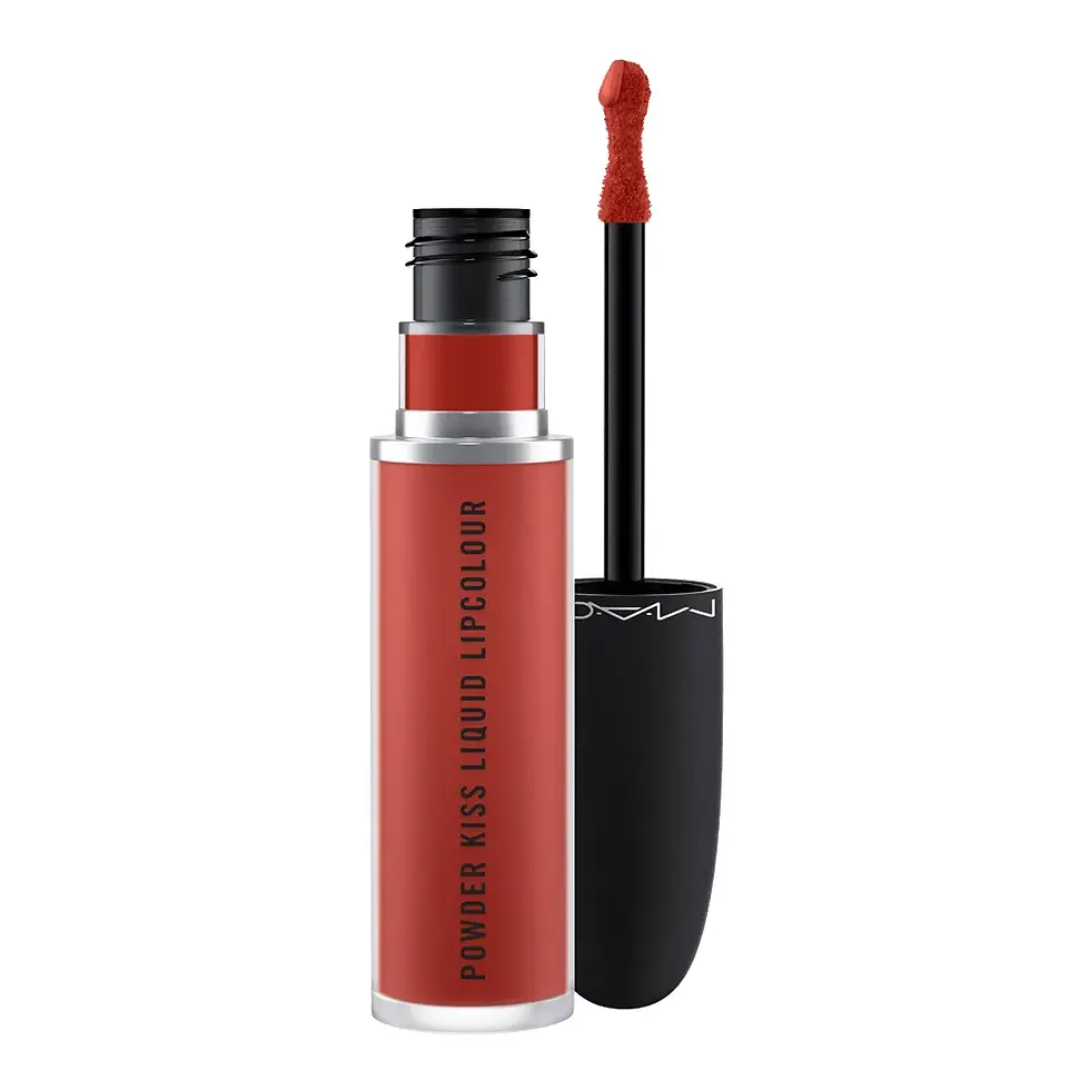 Thumbnail: Mac - Powder Kiss Liquid Lipcolour Devoted to Chilli