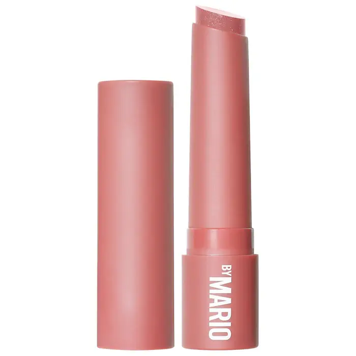 Makeup By Mario Mini MoistureGlow Plumping Lip Serum in Bare Glow - pinky beige shade