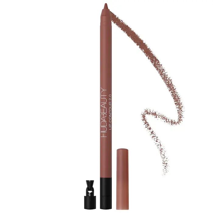 Huda Beauty - Lip Contour 2.0 Automatic Matte Lip Liner Pencil in Warm Brown color