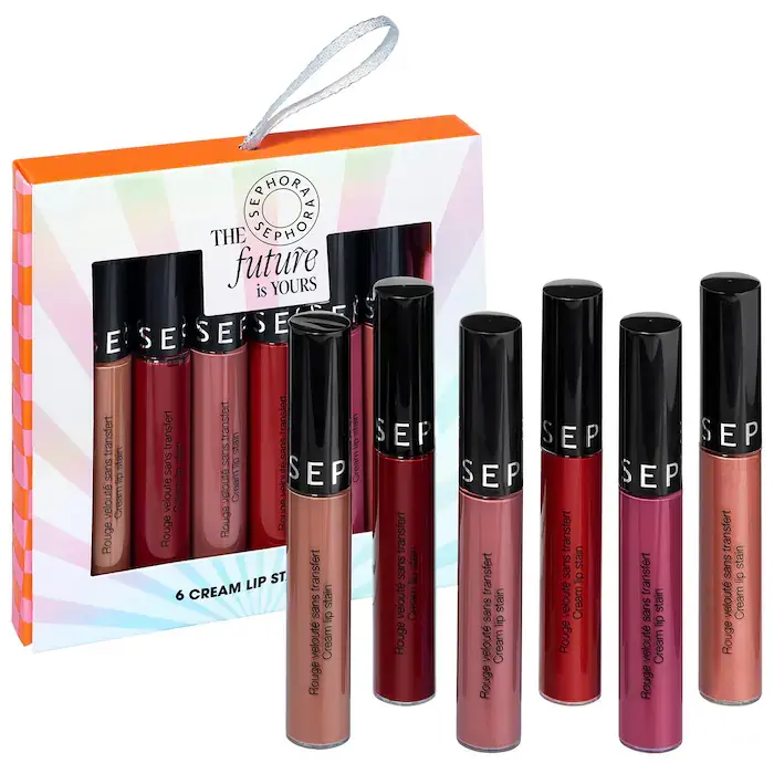 Sephora Collection Cream Lip Stain Set with packaging
