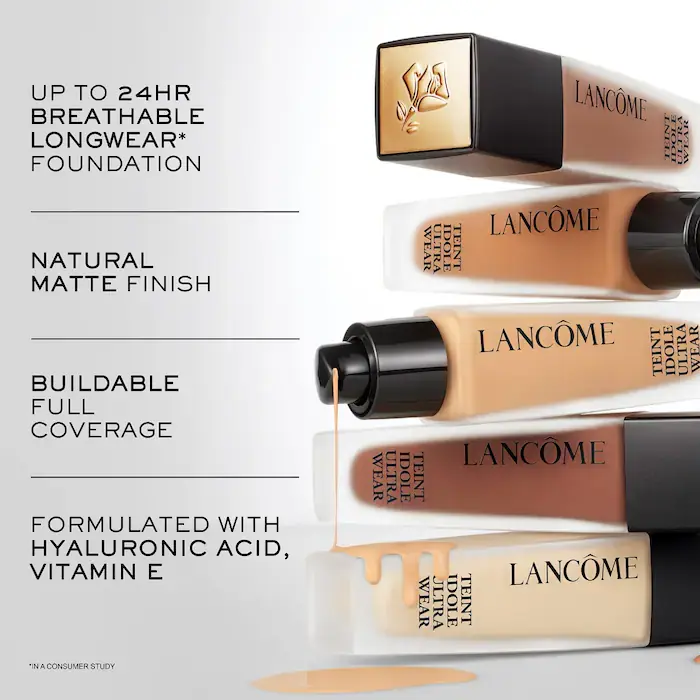 Thumbnail: Lancôme teint idole ultra 24H long wear matte foundation - beauty treats by hamna
