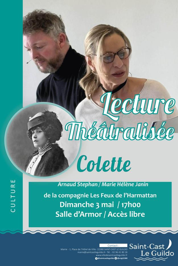 Lecture théâtralisée - Colette