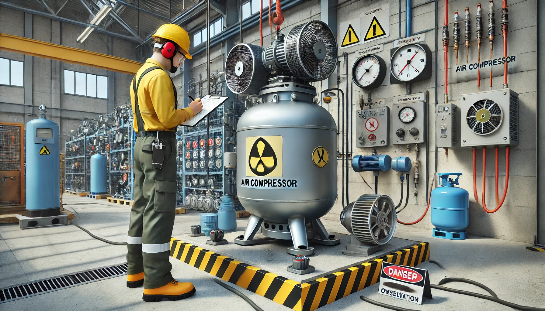 HSE Inspection- Air Compressor