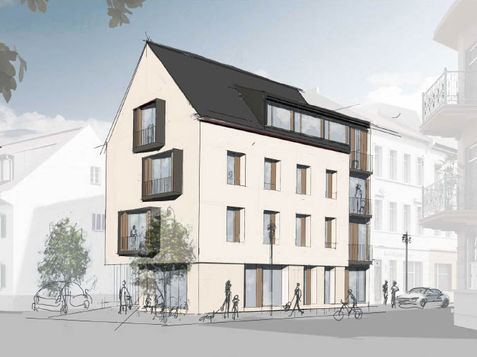 Neubau eines Wohnhauses am Neuenheimer Markt in Heidelberg