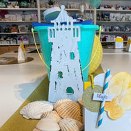 Anniversaire créatif Théma Créations thème plage