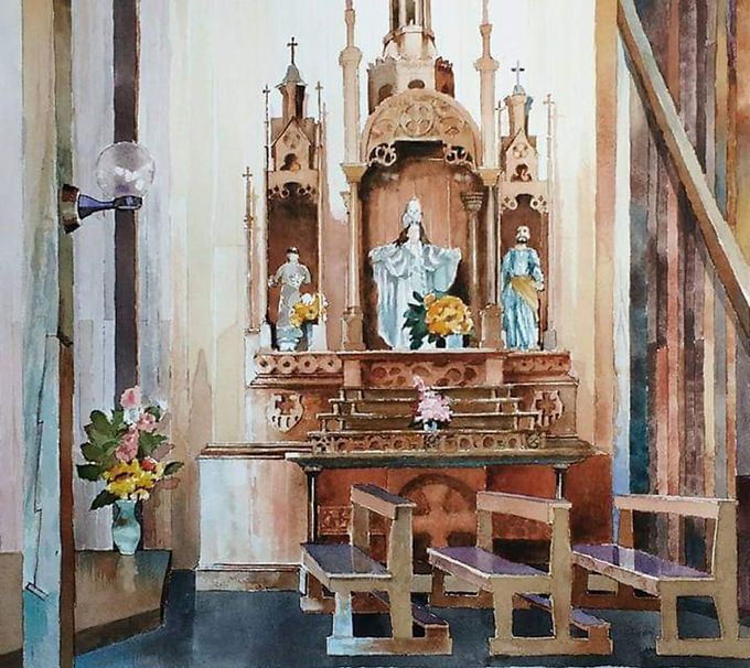 Altar lateral Iglesia Colonche 24x17 Acuarela Arches 2016.jpg