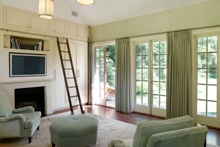 drape for French door