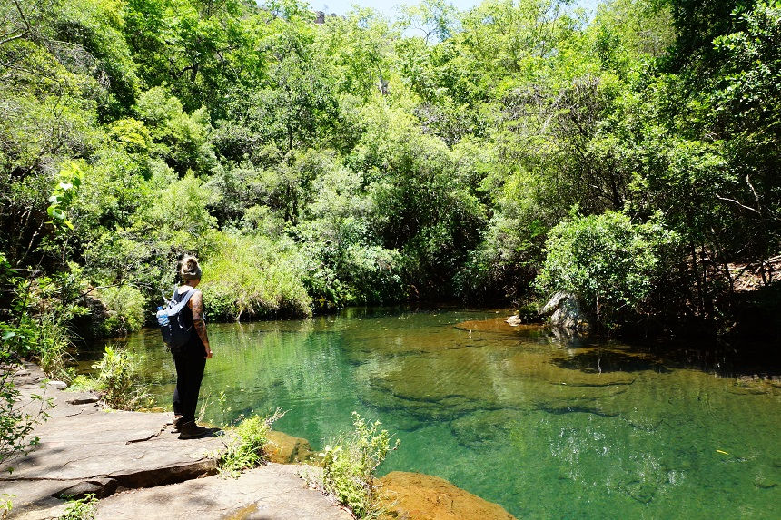 Badestopp am Lorie Trail - Blyde River Canyon