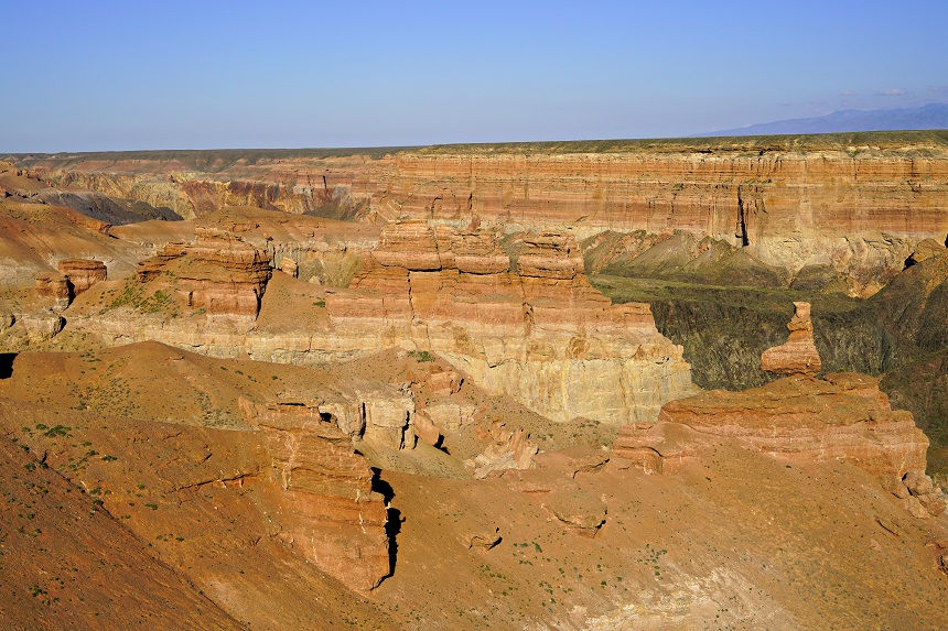 Ausblick auf den Scharyn Canyon - Valley of Castles - Kasachstan