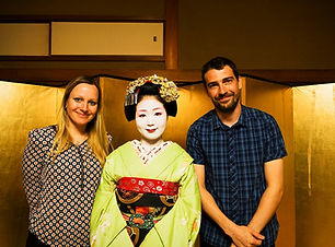 Kati und Hermenn mit Maiko Tomitsuyu in 