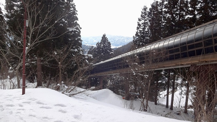 Skirolltreppe - Nozawa Onsen