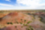 rote huegel am fusse der Tsagaan Suvarga