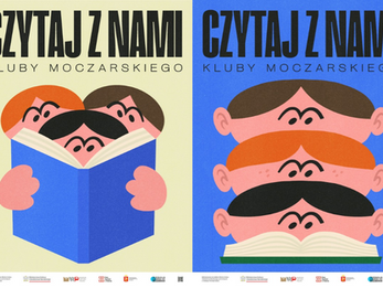 Plakat Wiktora Pilipczuka dla Klubów Moczarskiego