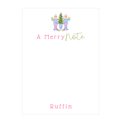 Merry Note Do Tutorial A Merry Note Notepad | Rainey Day Doodles