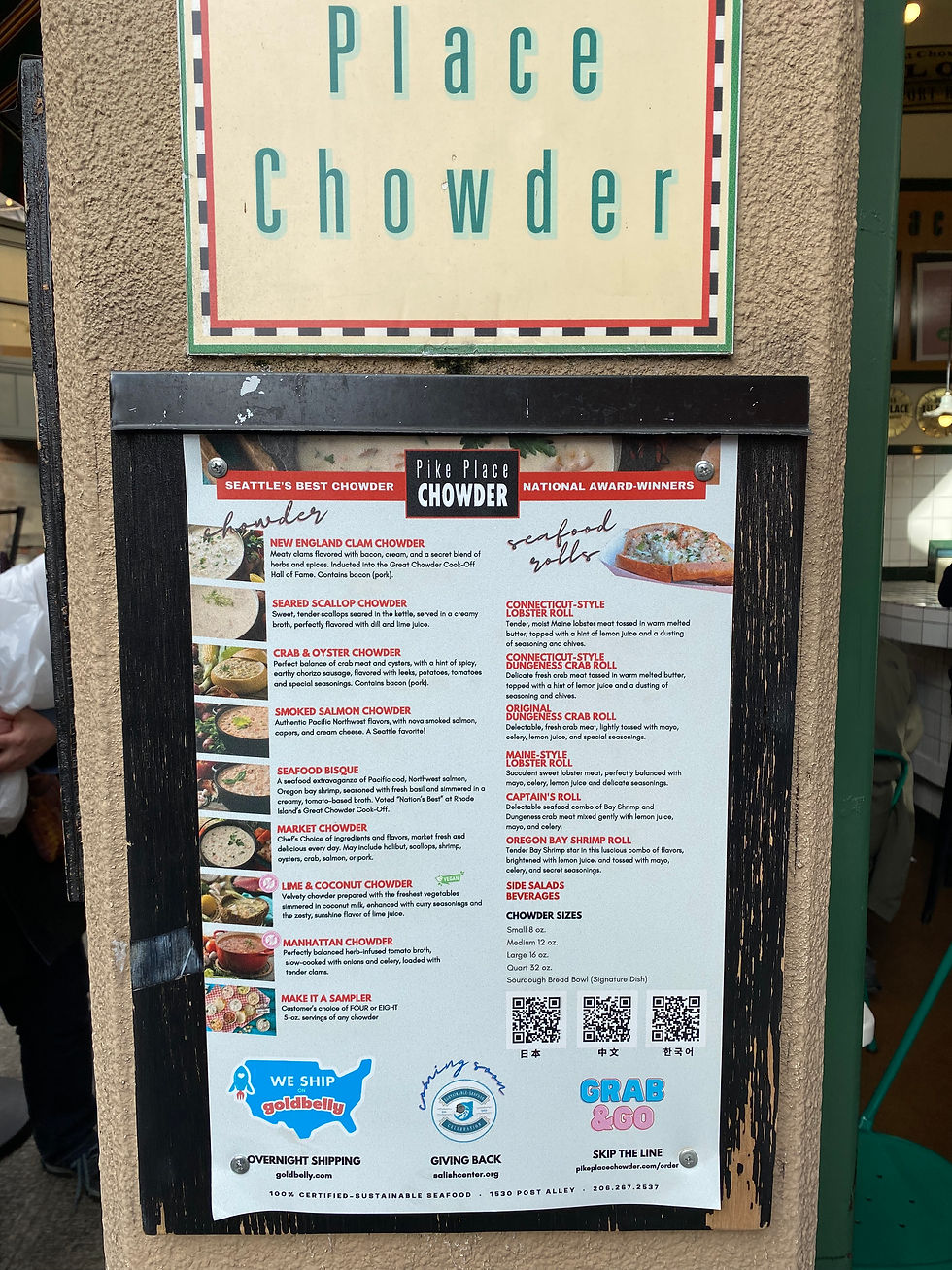Chowder Richard A Tale of Two Cities…